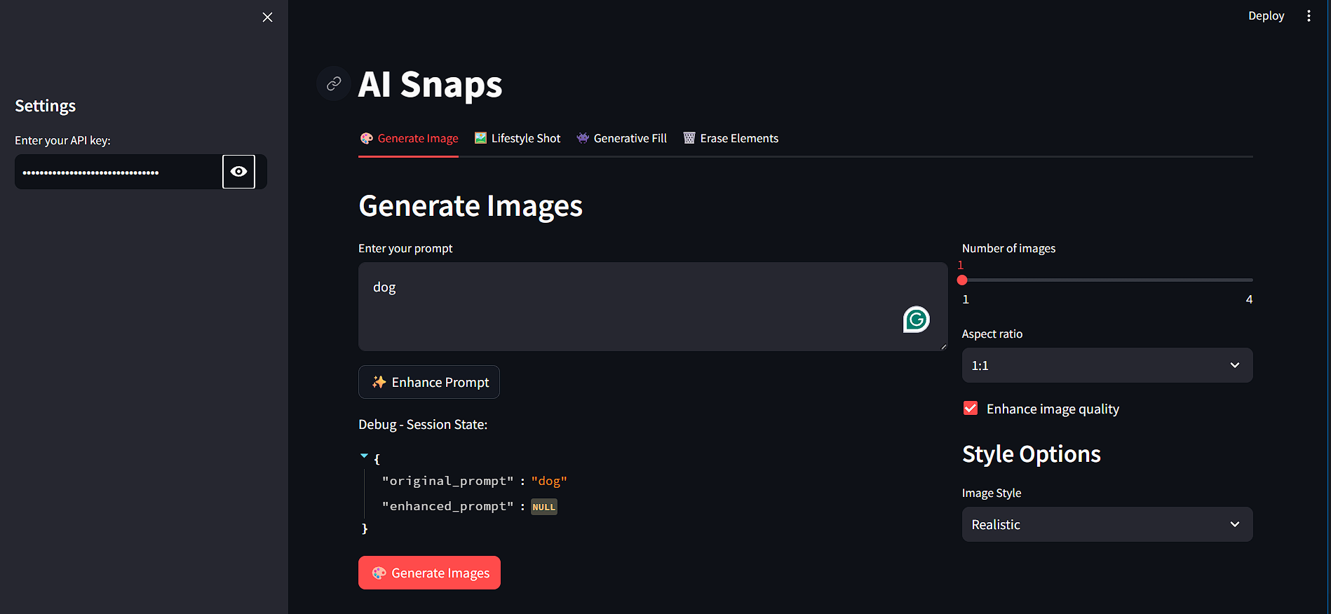 AI Snaps